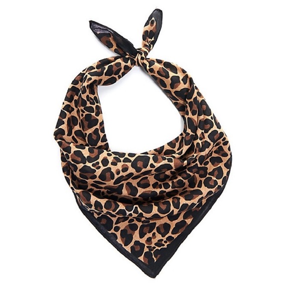 Leopard Print Bandana - Picture 1 of 5